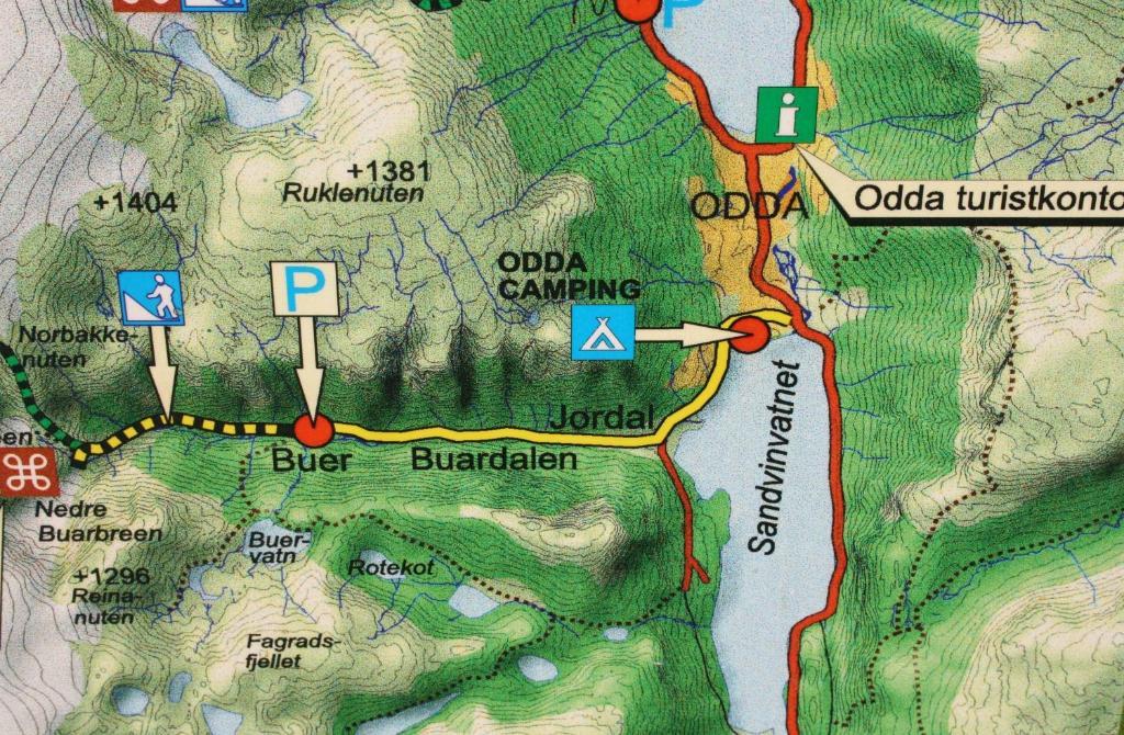 Trolltunga Camping Odda Quarto foto